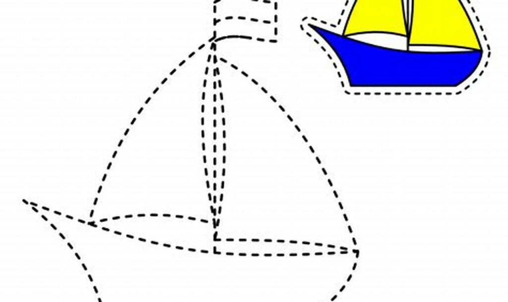 Free Boat Tracing Sheets: Kindergarten Printable Fun!
