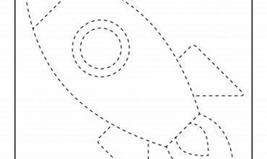 Explore! Galaxy Spaceship Tracing for Kids - Fun Sheets