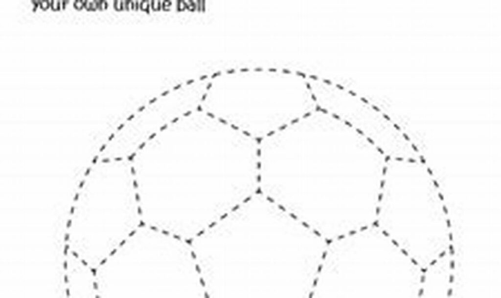 Fun Soccer Ball Tracing: Patterns for Toddlers