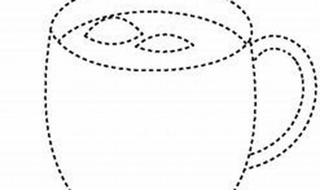 Fun! Hot Cocoa Tracing Pages for Cozy Kids