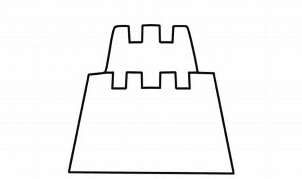 Fun Sandcastle Moat Tracing for Toddlers: Free Printables!