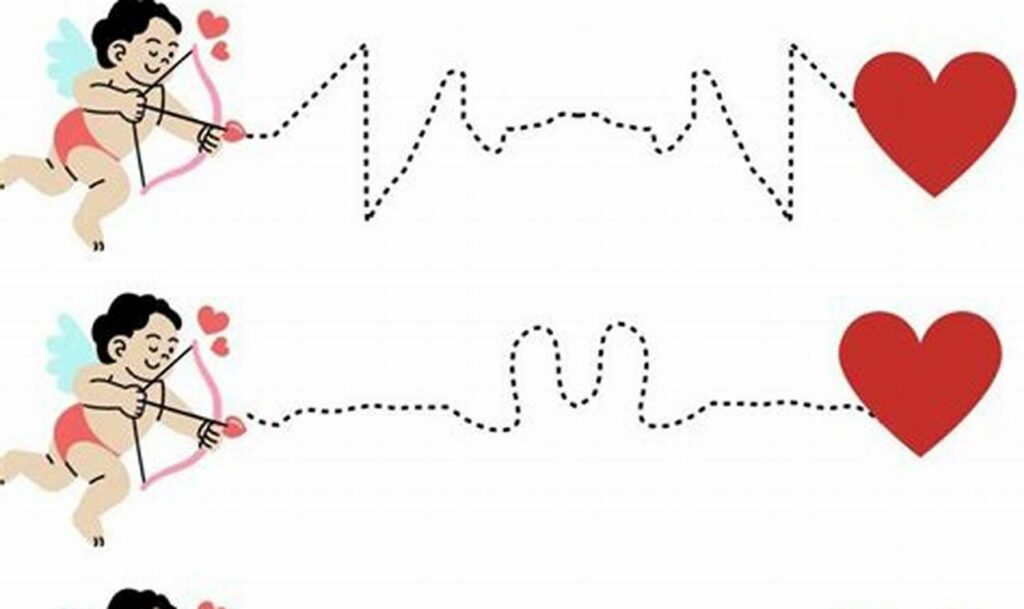Fun Cupid's Arrow Tracing for Kids | Free Printables