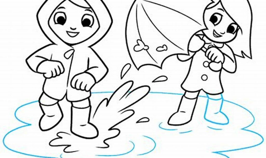 Fun Puddle Splash Tracing for Kids! (Free)