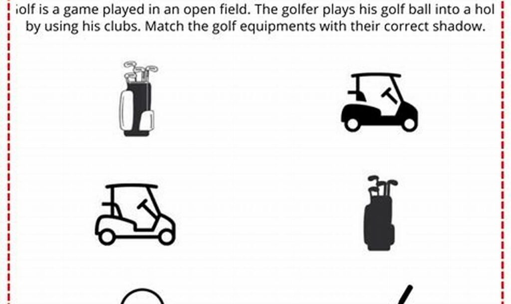 golf club head tracing for young learners sports