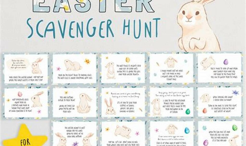 Free Bunny Trail Tracing for Easter Egg Hunt Fun!