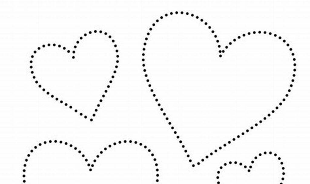 Free Heart Outline Tracing for Toddlers: Fun Shapes!