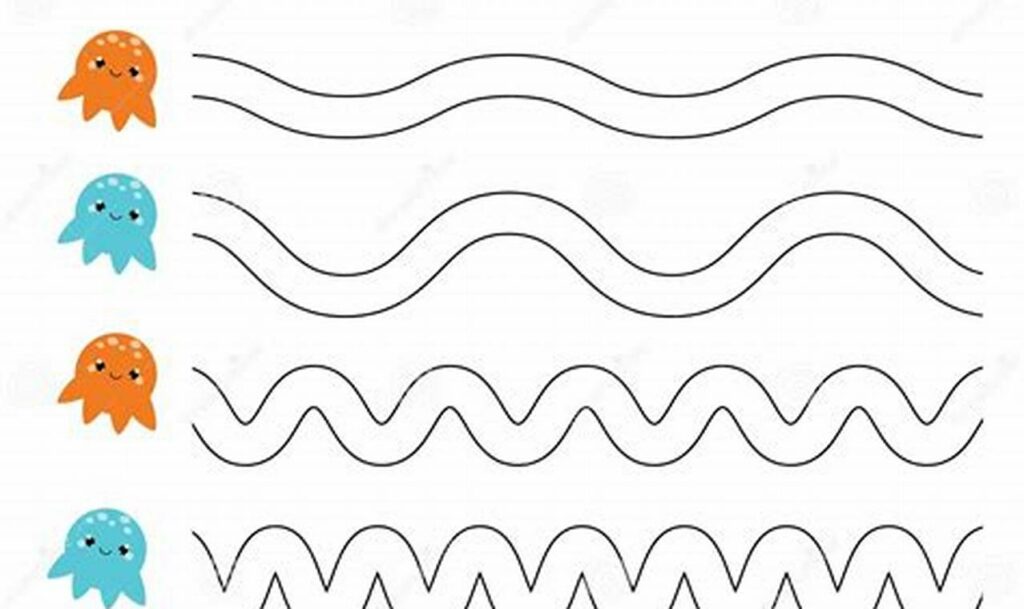 Free Wavy Line Tracing for Kids PDF: Fine Motor Fun!