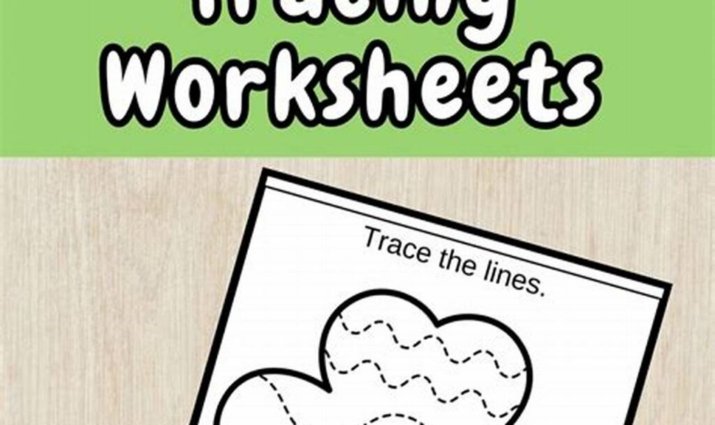 st patrick's day shamrock trace sheets for young children