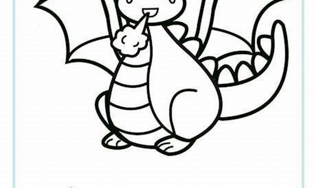 Unleash Creativity: Dragon Tracing Printables for Kids Fantasy Fun!