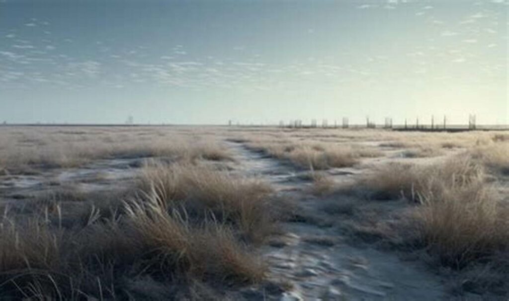 Fun Winter: Snowy Field Tracing for Kids!