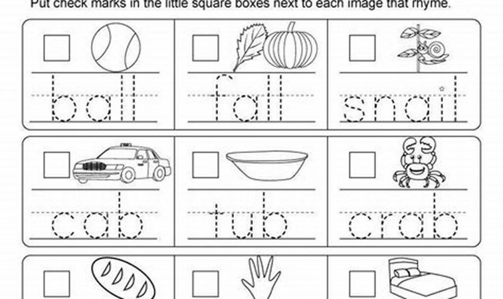 tracing carefully words for kindergarten