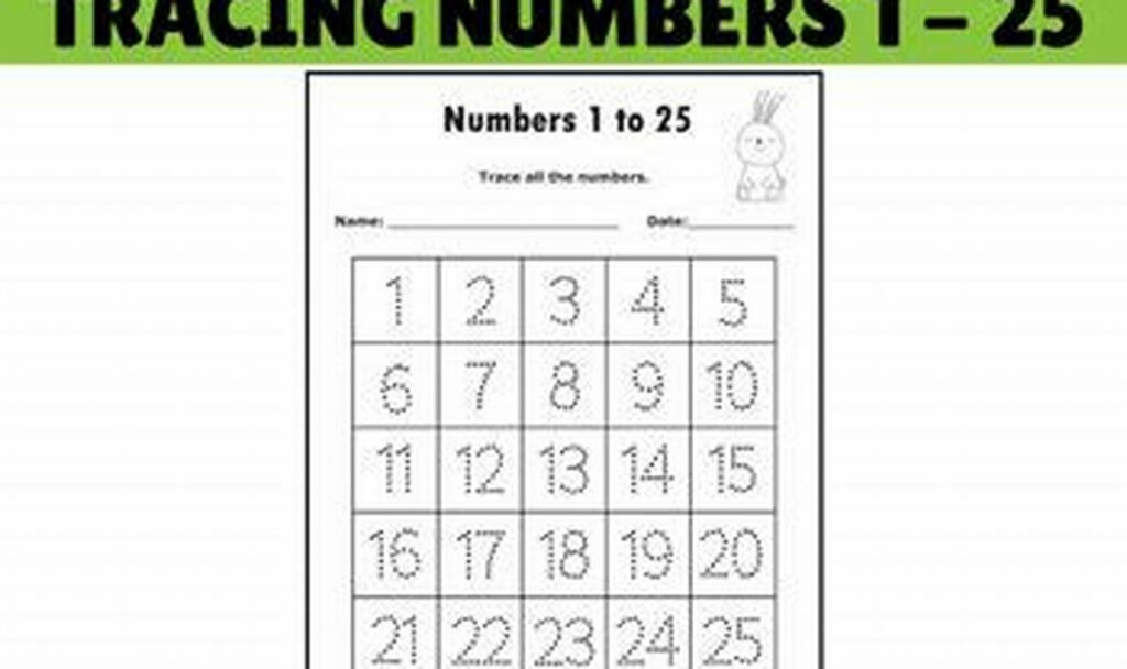 kindergarten number tracing for social responsibility awareness