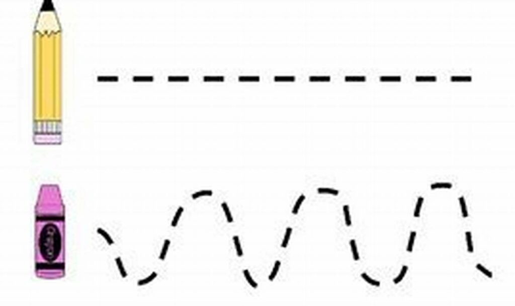 fine motor tracing for remote learning