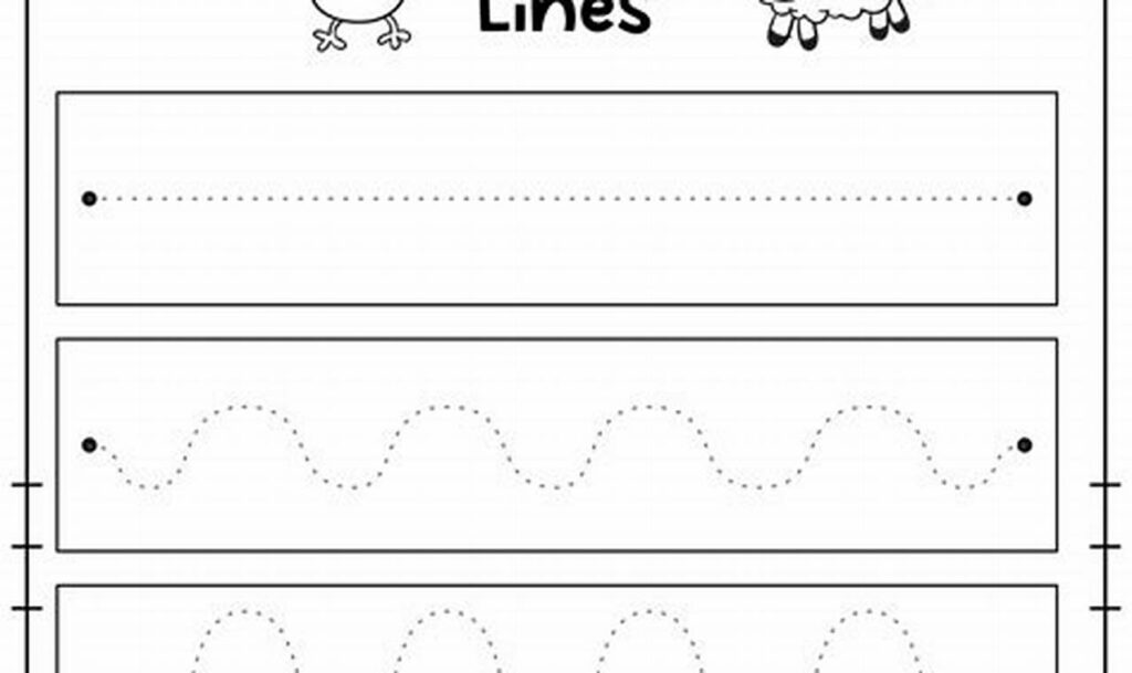 pre-writing worksheets for 4 year olds