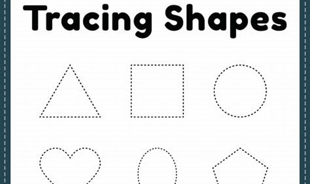 shape tracing for special needs students