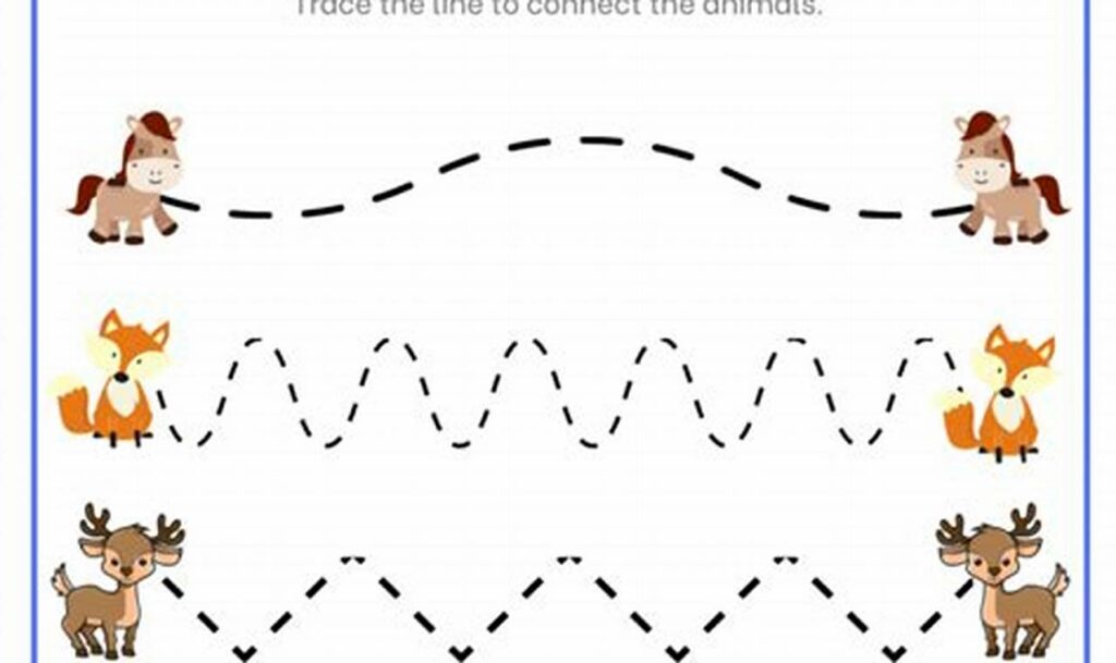 tracing my address practice sheets