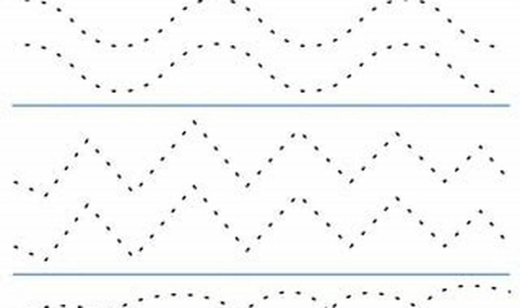 line tracing challenges for kindergarten