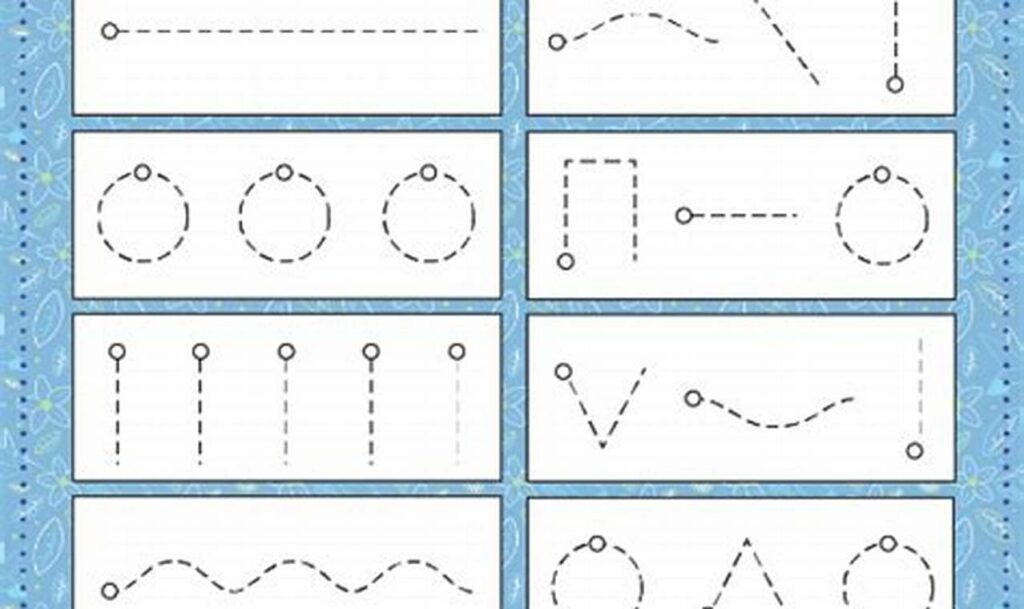 pre-writing tracing cards printable