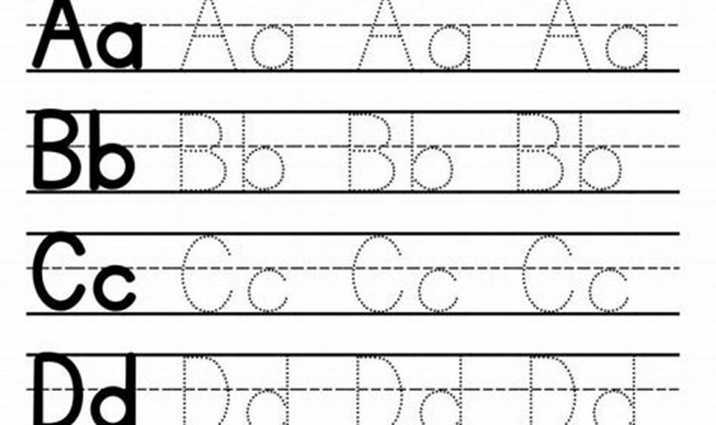 alphabet tracing for sustained attention