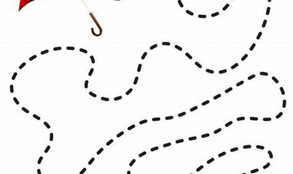 tracing mazes for pre-writing skills for toddlers