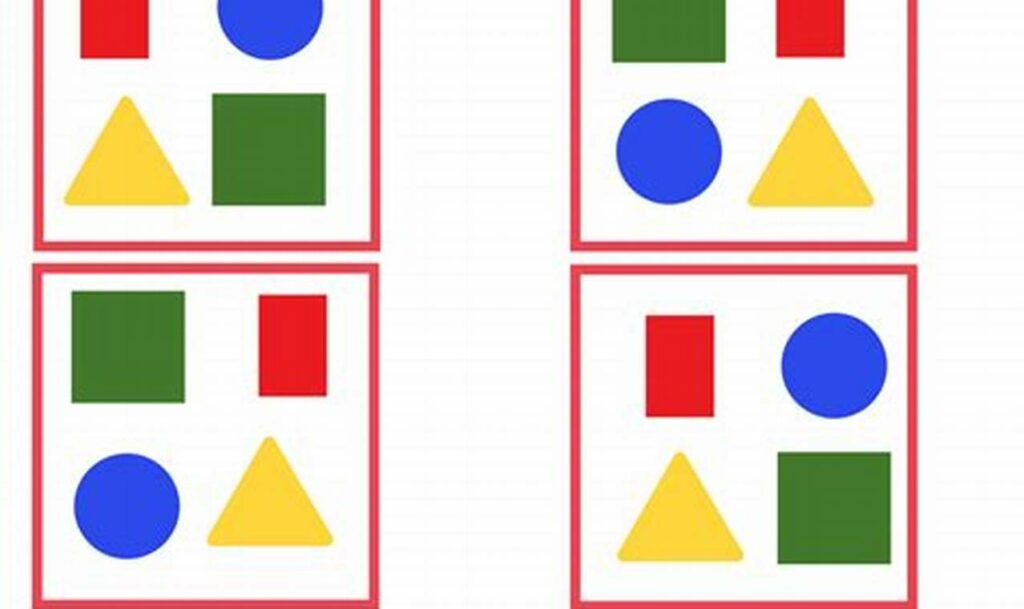 shape tracing for visual discrimination