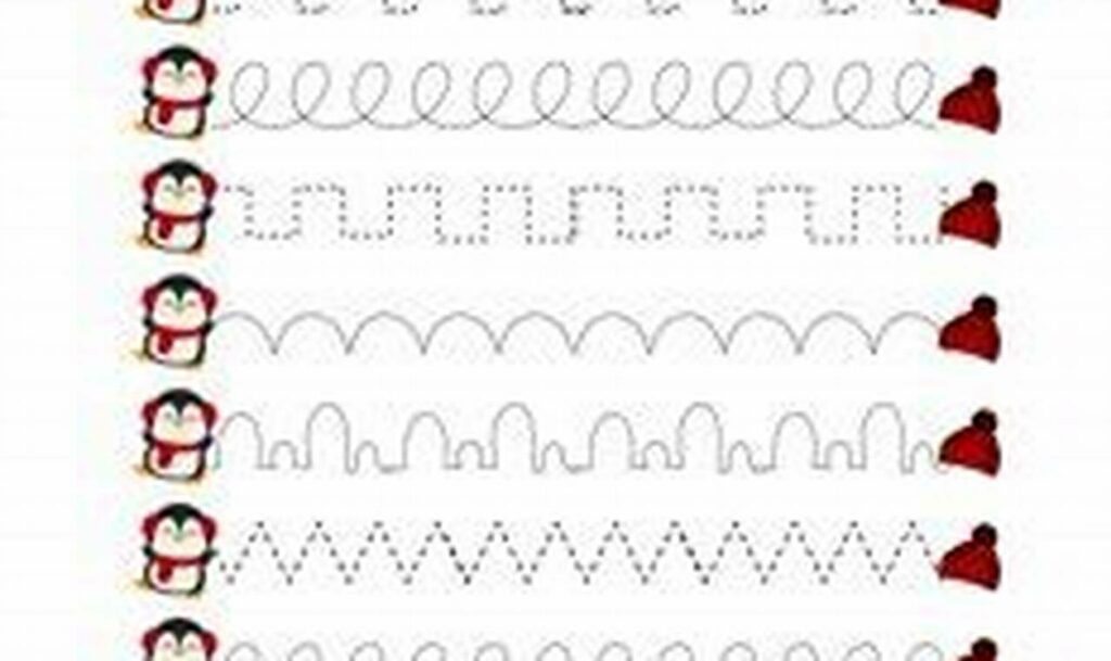 Free Winter Tracing Worksheets: Fine Motor Fun!