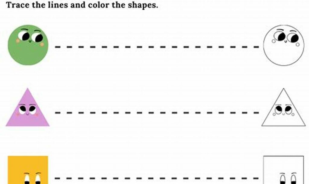 horizontal line tracing worksheets free for toddlers