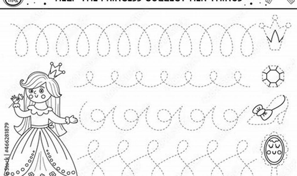 Fun Fairytale Tracing for Toddlers: Fine Motor Skills!