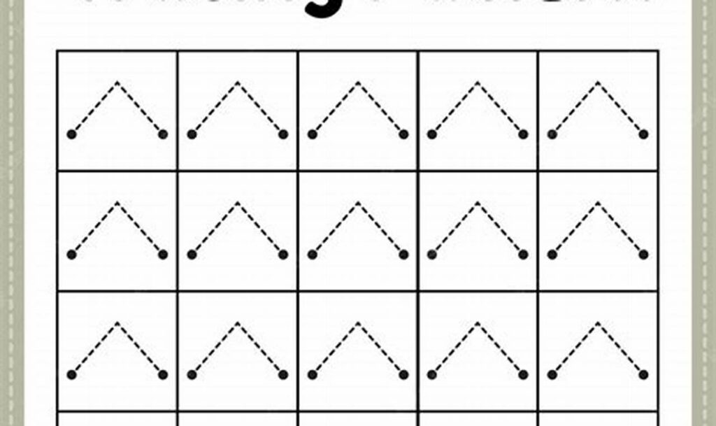 pattern tracing worksheets for kindergarten complex