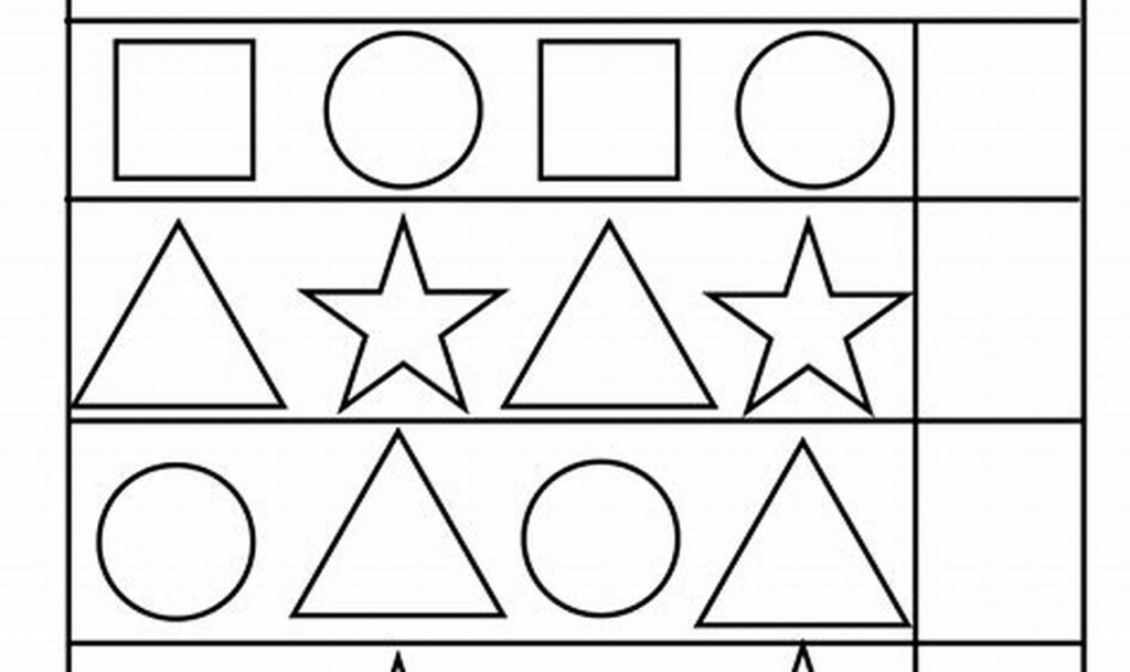 Free Pattern Completion Tracing Worksheets: Fun & Skills!