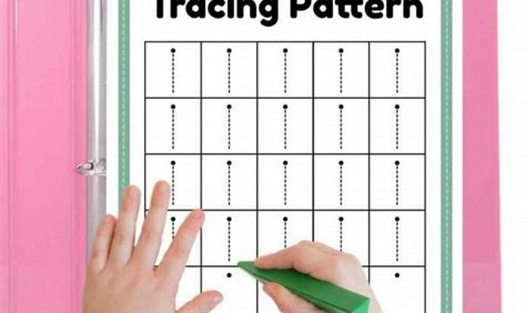 broken line tracing for hand control