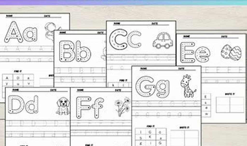 Boost Alphabet Tracing Practice: Early Learners' Guide