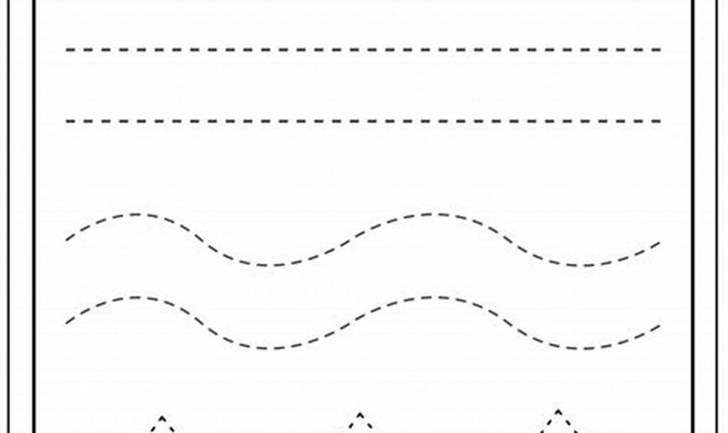 Boost Fine Motor Skills: Line Orientation Tracing for Toddlers
