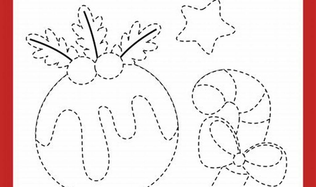 Fun Winter Holiday Tracing: Kids' Pre-Writing Skills!