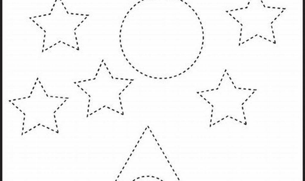 Easy Large Tracing Spaces for 2 Year Olds: Fine Motor Fun