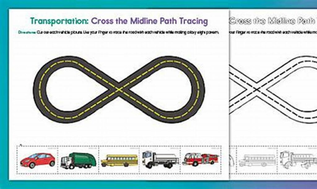 Boost Fine Motor Skills: Crossing Midline Tracing for Kindergarten Fun!