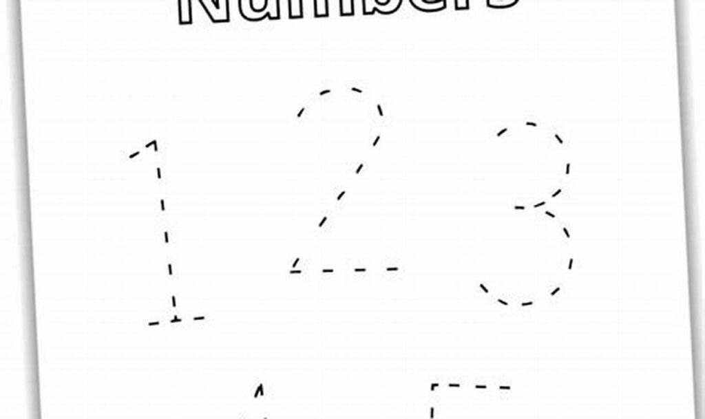 Fun Number Tracing 1-5 for 2 Year Olds: Learn & Play!