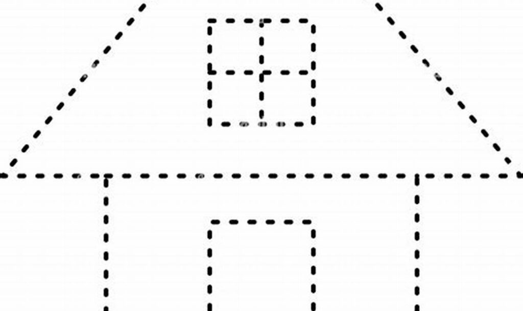 Free House Tracing Practice Sheets for Kids: Fine Motor Fun!