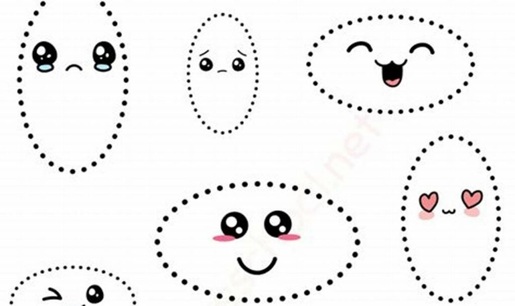 oval tracing sheets for pre-writing skills easy