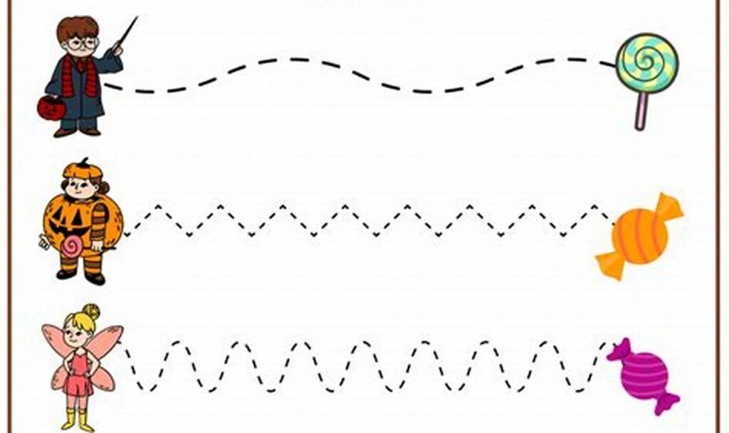 Fun Halloween Tracing for Kids: Spooky Skills!