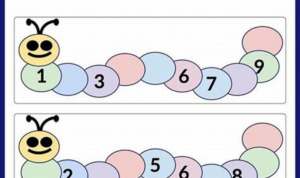 Boost Skills: Number Sequence Tracing for Kids!