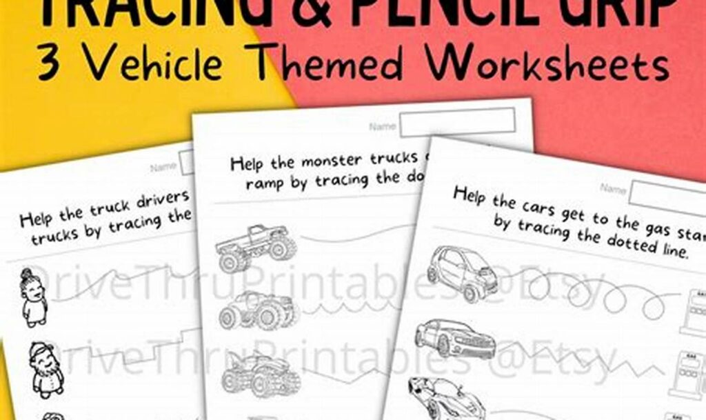 Boost Skills: Pencil Grip Tracing for 2 Year Olds + Fun!