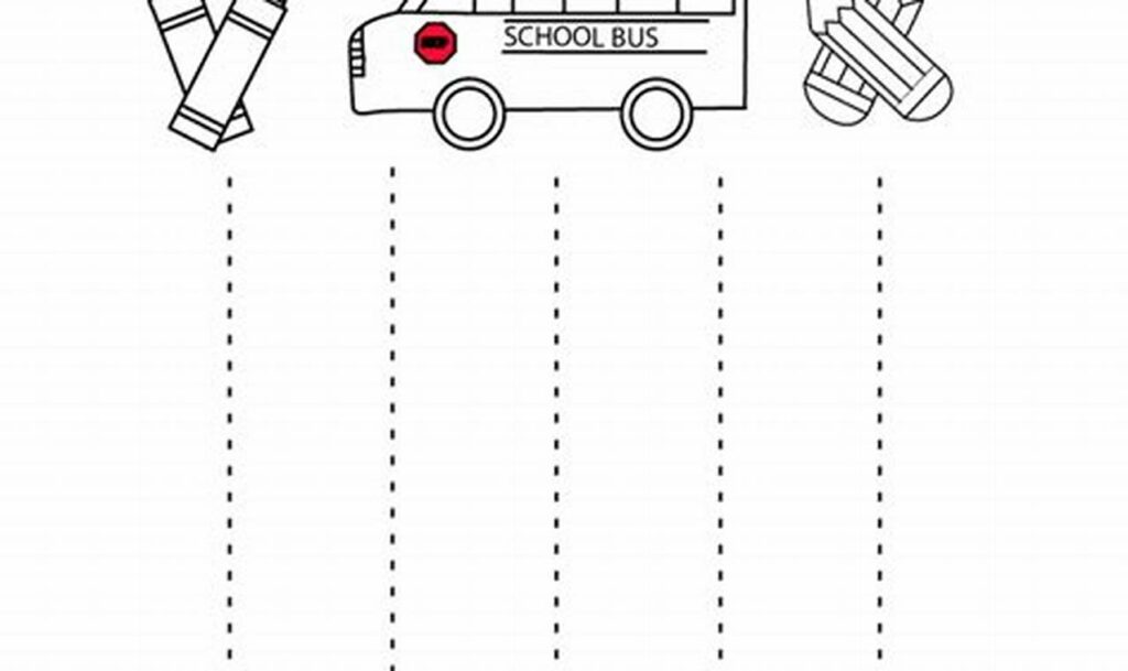 Free Vertical Line Tracing for Toddlers: Drawing Fun!