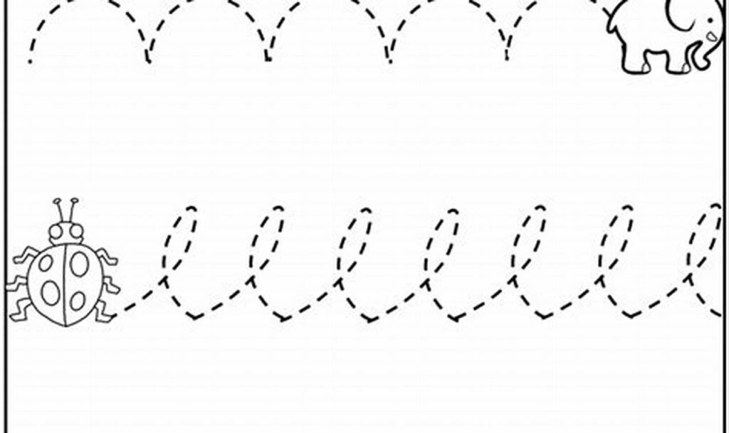 Best Pencil Control Tracing for 2 Year Olds: Fun Sheets!