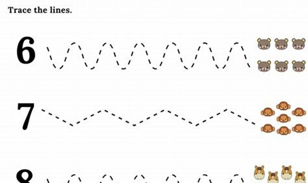 Free Nature Tracing Fun for 3 Year Olds - Printables!