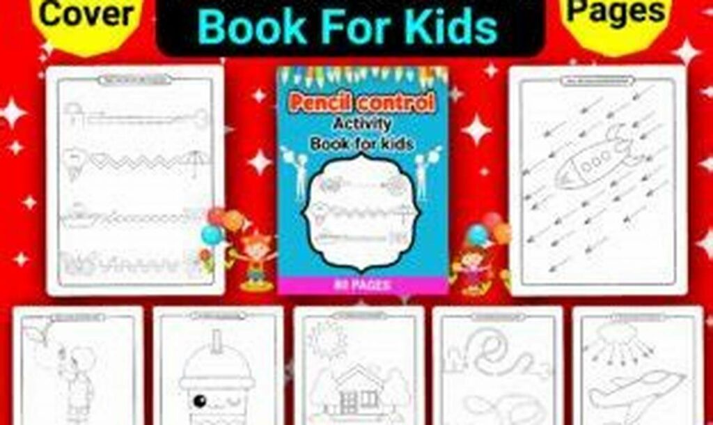 Trace & Learn: Pencil Pressure Control Tracing for Kindergarten