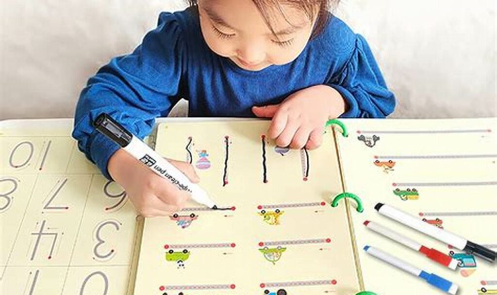 Fun Tracing Practice with Dry Erase Markers for 3 Year Olds | Skills!