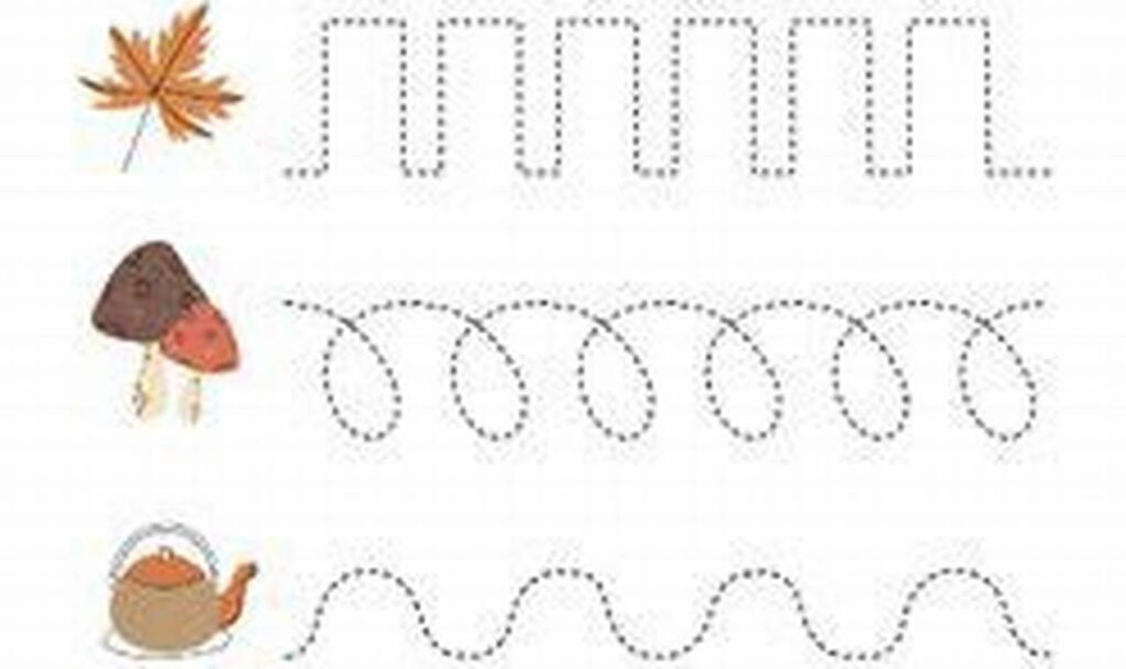 Free Small Muscle Development Trace Sheets: Fine Motor Fun!