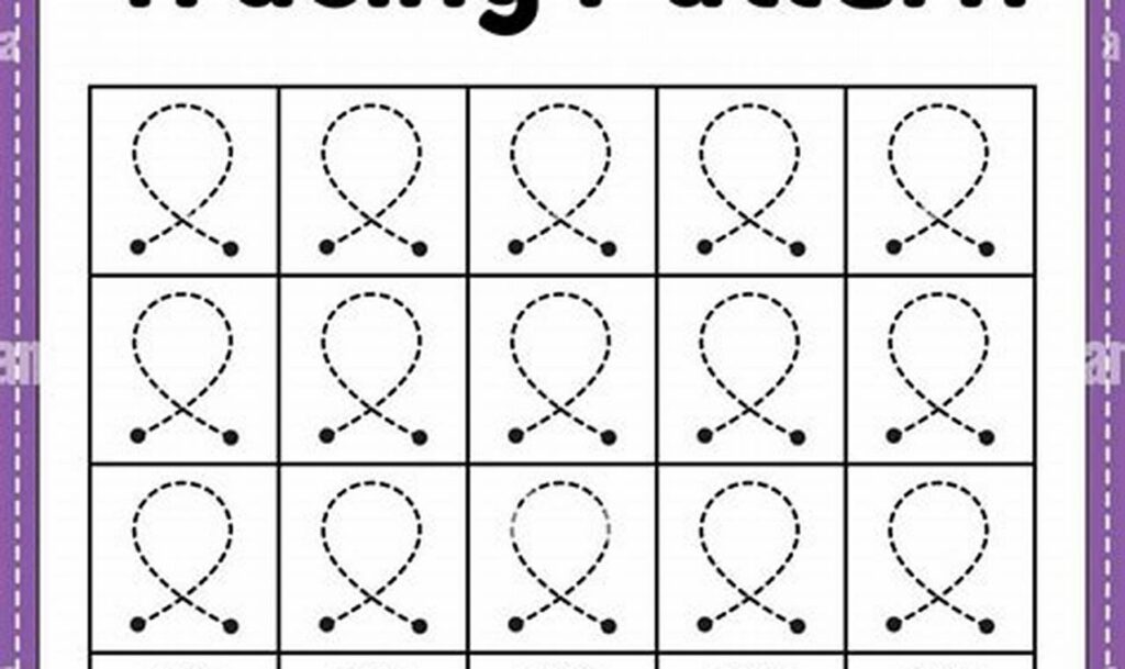 Trace & Learn: Pre-Writing Pattern Worksheets for Kindergarten