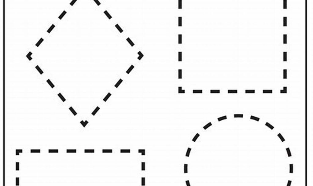Fun Free Printable Tracing Worksheets for Pre-K - Letters & Shapes!